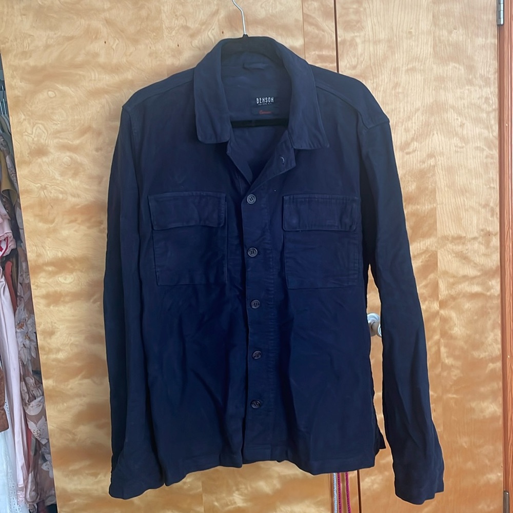 Benson Blue Chore Jacket